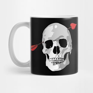 Valentine's Day skull Mug